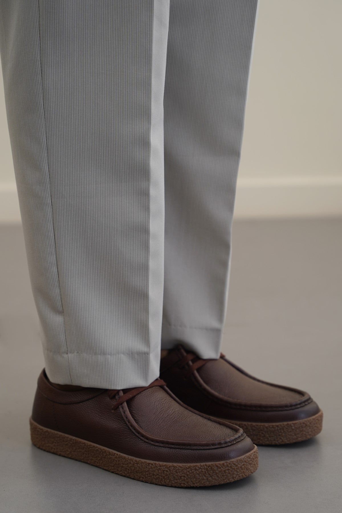 CASUAL MOC-TOE SHOES