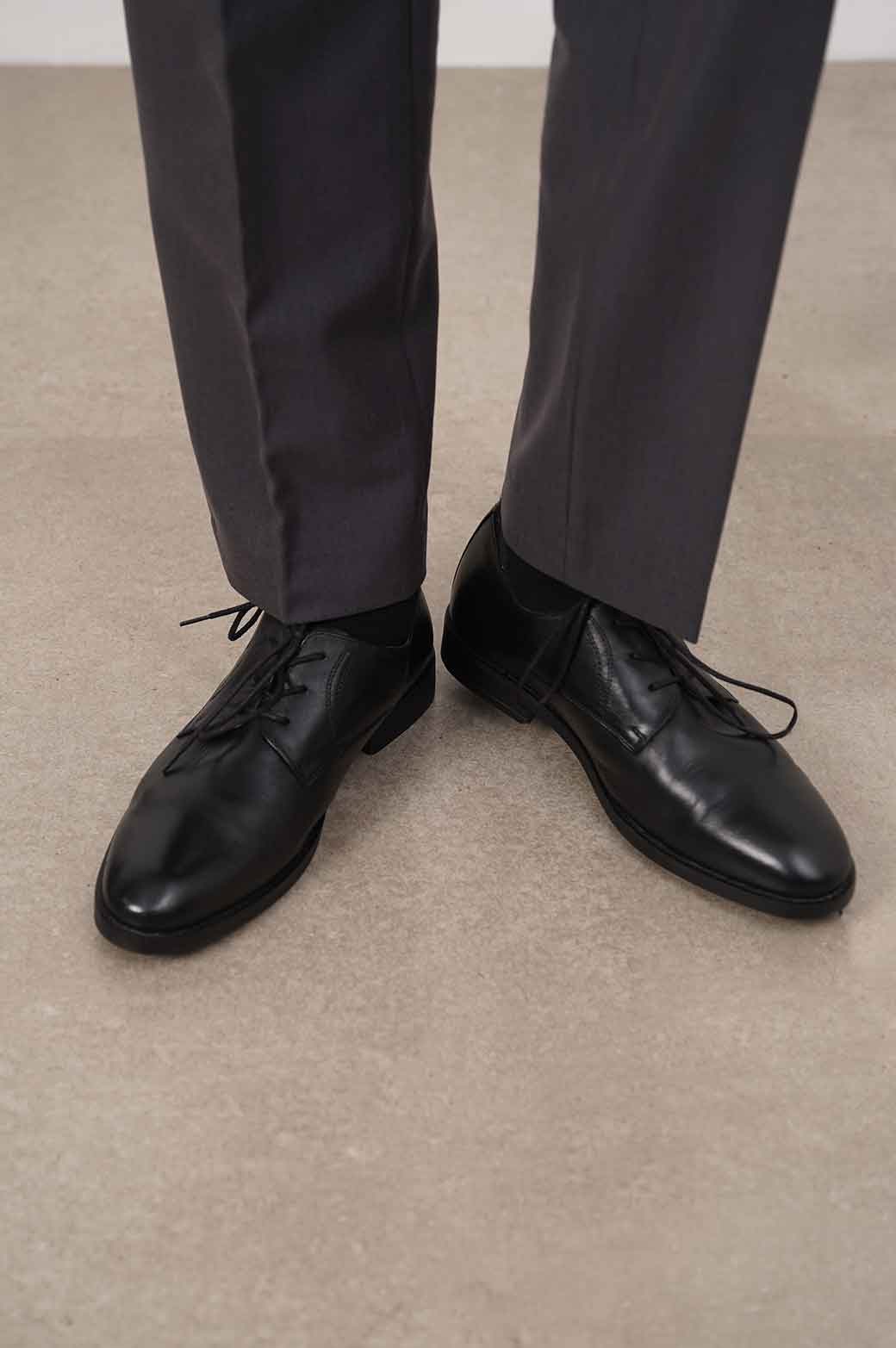 FORMAL LEATHER DERBY