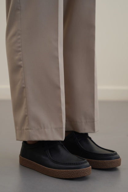 CASUAL MOC-TOE SHOES