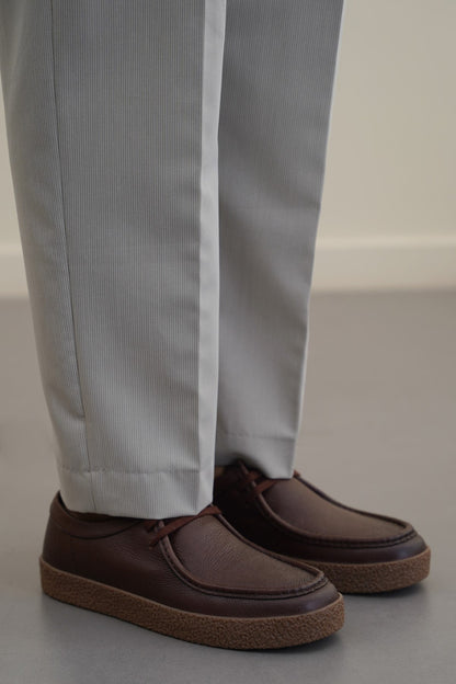 CASUAL MOC-TOE SHOES