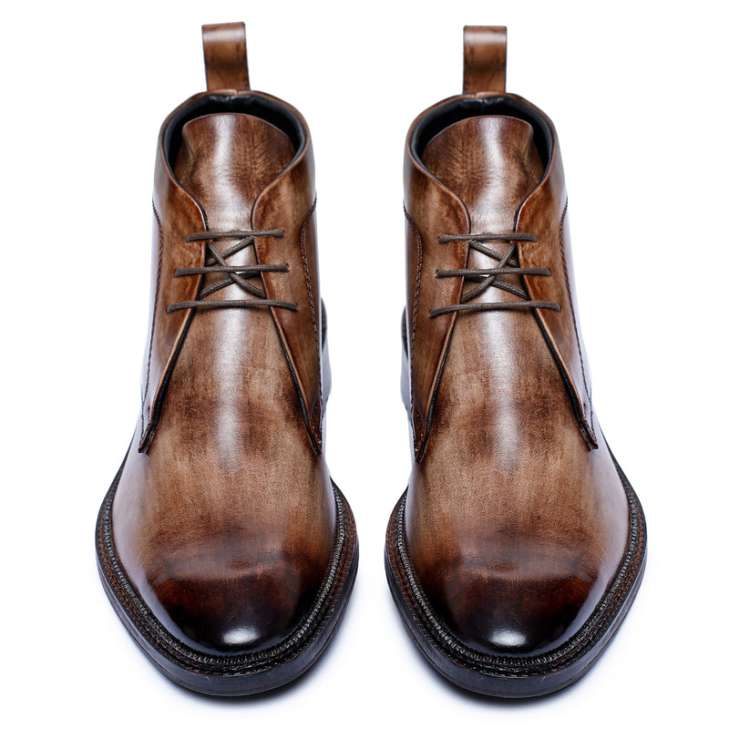 Classic Chukka Boots- Wooden